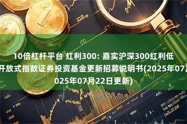 10倍杠杆平台 红利300: 嘉实沪深300红利低波动交易型开放式指数证券投资基金更新招募说明书(2025年07月22日更新)
